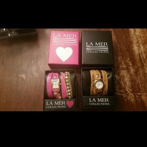 2 BNIB LaMer watches
