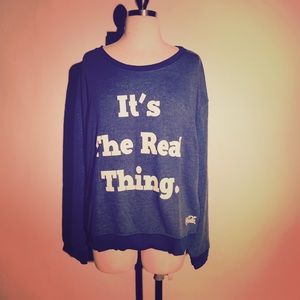 Auth Wildfox CocaCola It's the Real Thing Jumper