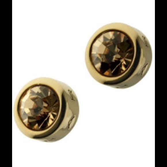 T Tahari stud earrings
