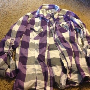 Plaid overshirt