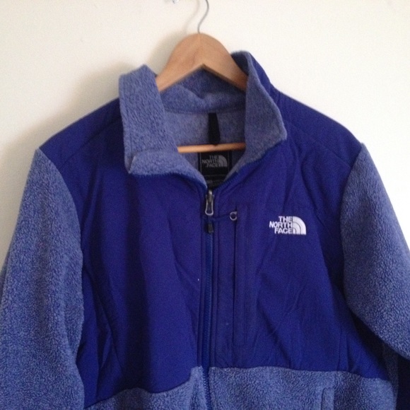 Purple north face jacket
