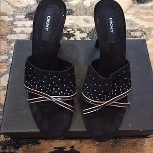 DKNY evening sandals, sz 7