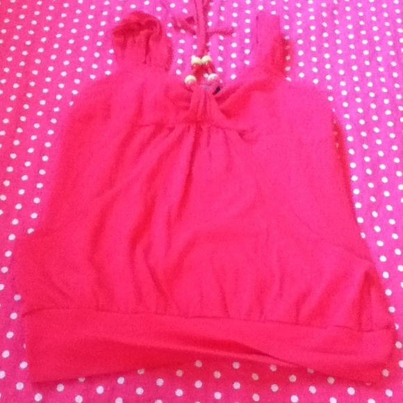 Pink tank top