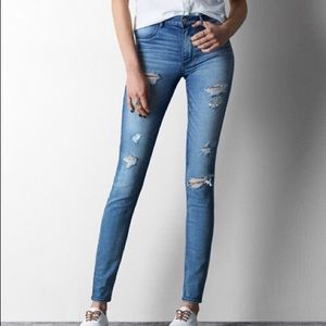 American Eagle sky high jegging*NWOT*