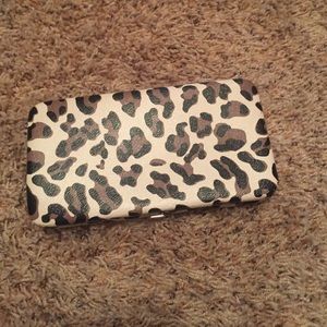 Cheetah print wallet