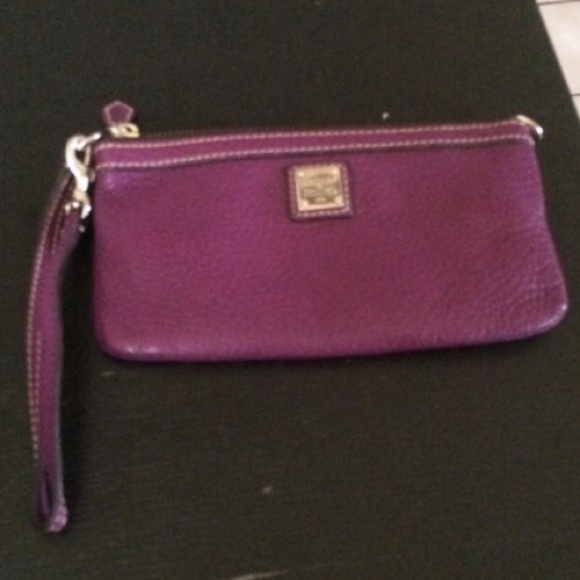 Authentic dooney & bourke wristlet