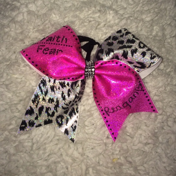 Reagan West Signed Cheer Bow
