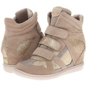 Wedge sneakers! Size 7.5.