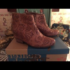 Laser Cut Boots from Anthropologie