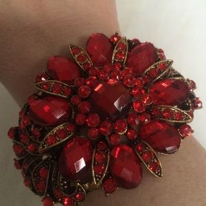 Red ruby bracelet