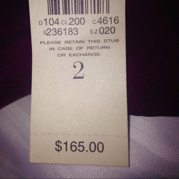 Price drop $ 30 Ann Taylor Burgundy Dress - Picture 4 of 4