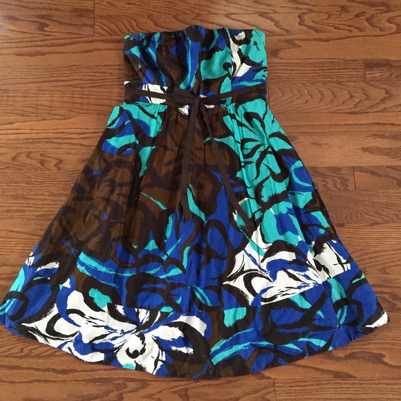 The Limited strapless dress size 6