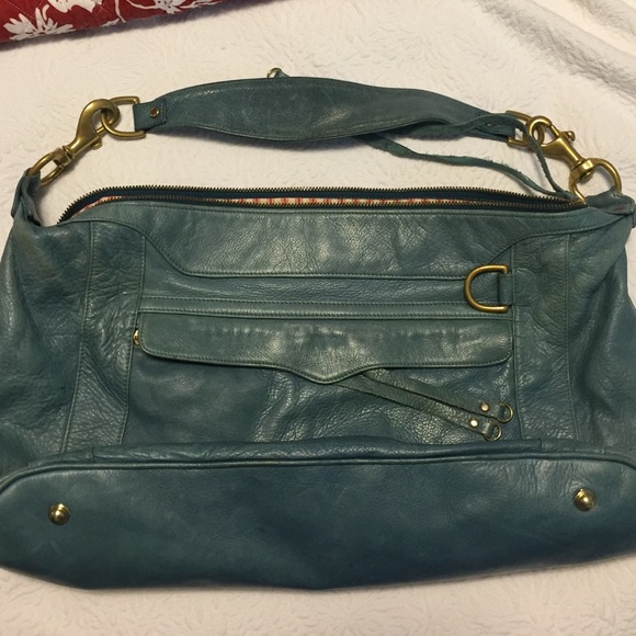 Rebecca Minkoff Blue Leather Hobo Purse
