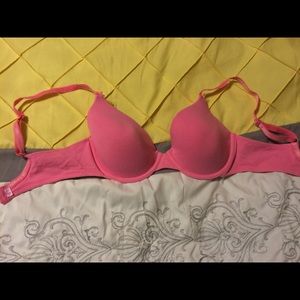 Pink cloth bra