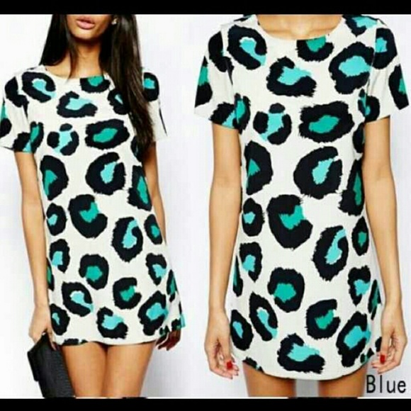 Brand new never worn Cheetah  print dress