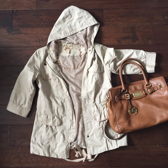 khaki cargo jacket