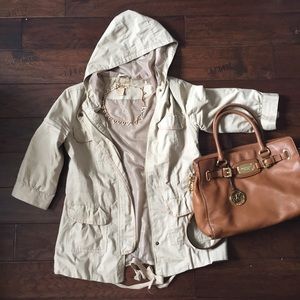 khaki cargo jacket