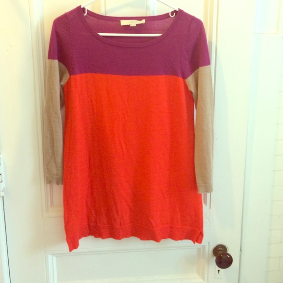 LOFT Color block sweater!