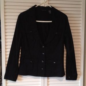 NY&CO Black casual blazer Size 8