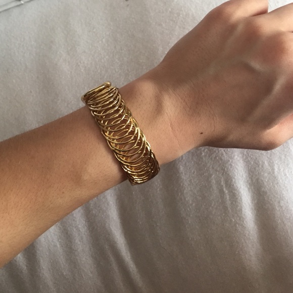 Metal Coil Bracelet
