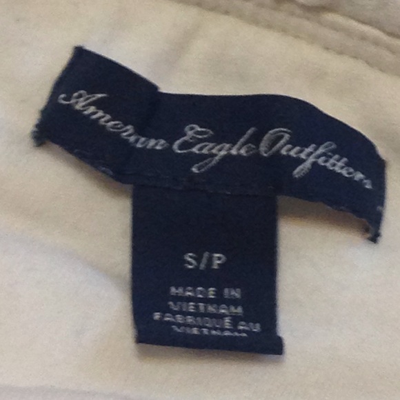 American Eagle White Ruffle Tube Top - Picture 2 of 3