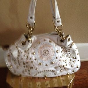 White leather Kathy Van Zeeland