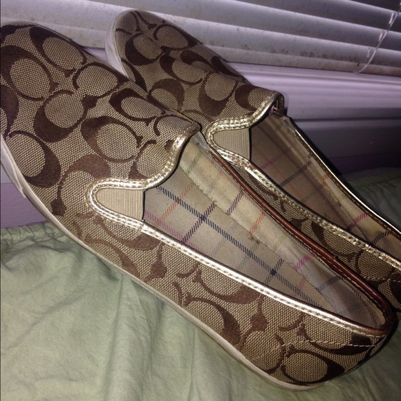 Authentic Coach Slip Ons