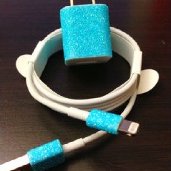 Glitter IPhone 5/5c/5s/6/6+ Charger - Picture 1 of 1