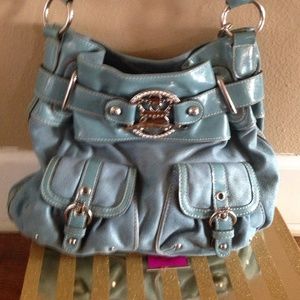 Blue Kathy Van Zeeland purse