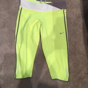 NEON! New nike running pants size small