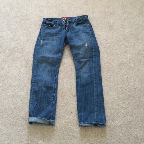 Lucky brand boyfriend Jean, light wash