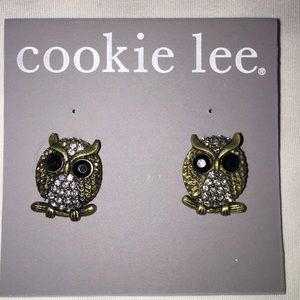Cookie Lee Owl Earrings