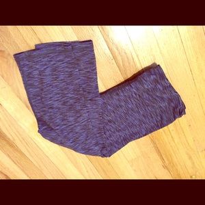 Running tights purple
