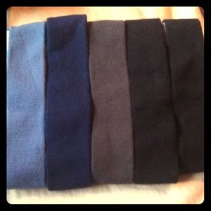 🚫SOLD IN BUNDLE🚫5 workout headbands, like new.