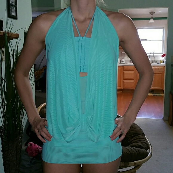 One piece bathing suit