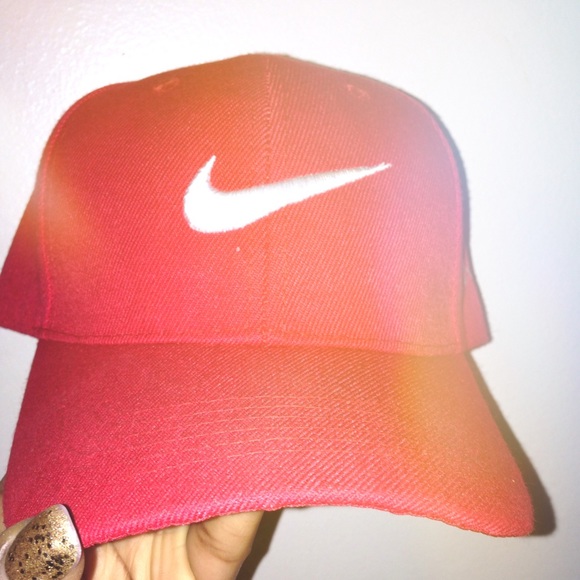 Red nike hat
