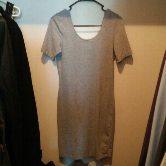 Tight short sleeve dress