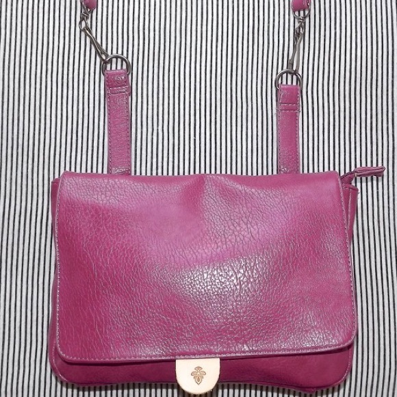 NWT Fuchsia Foax Leather Purse