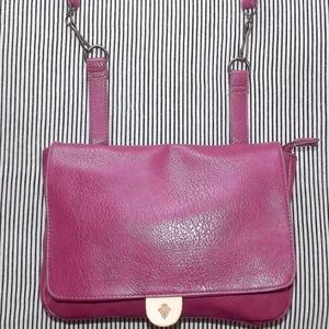 NWT Fuchsia Foax Leather Purse