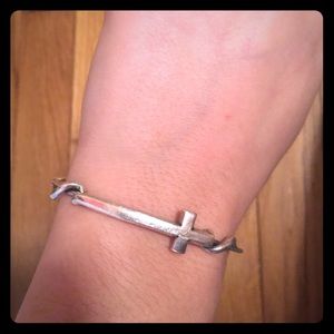 Alex and Ani cross bangle