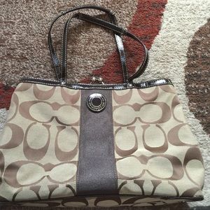 Authentic coach purse