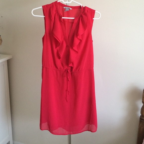 H&m bright spring or summer weight dress