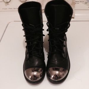 Black Combat Boots