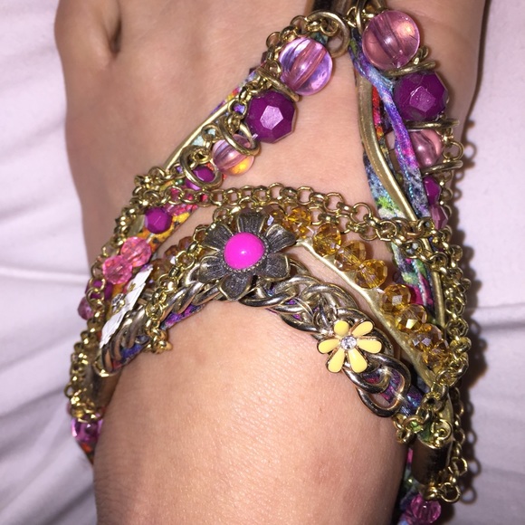Zigi Soho jeweled Sandals sized 9 1/2