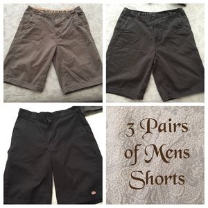 Bundle 3 pair men's shorts size 34