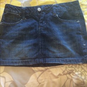 American eagle denim skirt