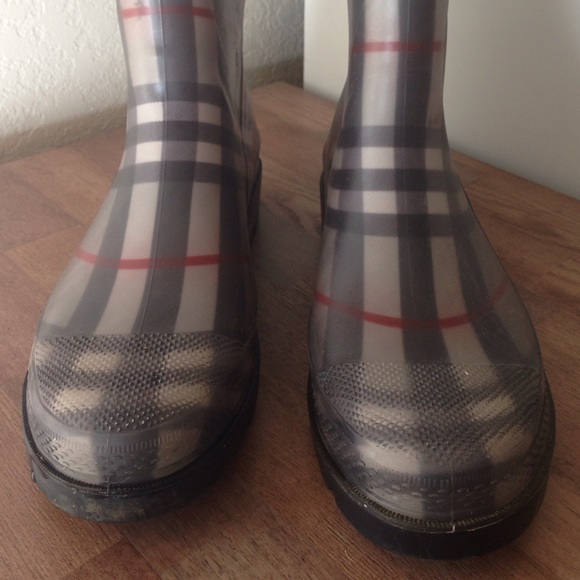 Burberry Rain Boots size 9 - Picture 3 of 4