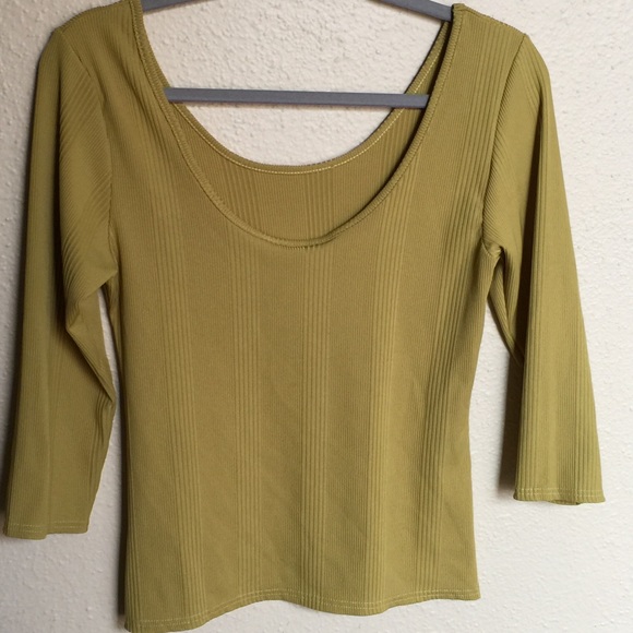 Olive Green Top