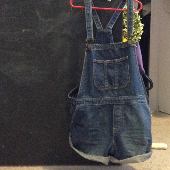 Topshop moto overalls