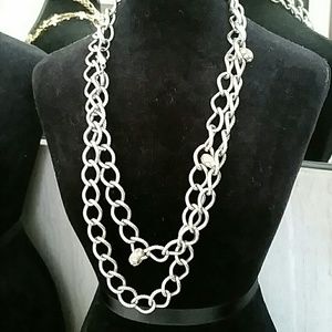 Silver Link Chain Necklace
